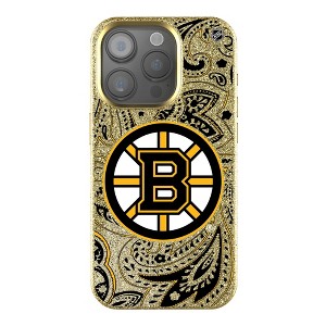 Keyscaper NHL Eastern Conference Teams Paisley Gold Bling Cell Phone Case for Apple iPhone - 1 of 4