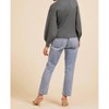 Women's Mock Neck Sweater - moodie - 2 of 3