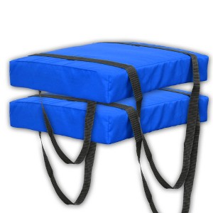 Bradley 2 Pack Type IV Boat Cushion USCG Approved Throwable Flotation Device; Coast Guard approved throw preserver with foam cushion - 1 of 4