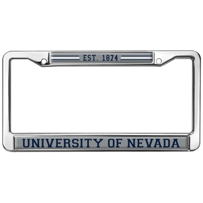 University of Nevada, Reno School Logo Full Size Standard License Plate Metal Frame
