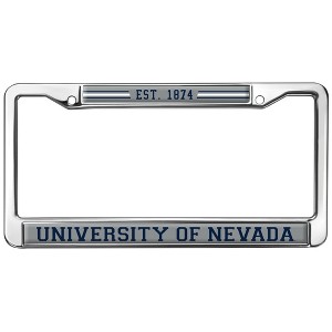 University of Nevada, Reno School Logo Full Size Standard License Plate Metal Frame - 1 of 4