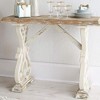 TX USA Corporation 48" Baxter Wood Farmhouse Console Table - White - 2 of 3