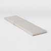 78"x24" Woven Outdoor Chaise Lounge Cushion - Threshold™ - 4 of 4