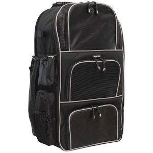 Mobile Edge Baseball Backpack - Black w/Silver Piping - 1 of 1
