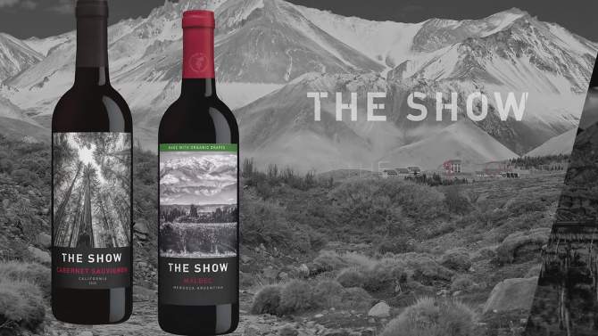 The Show Malbec Red Wine - 750ml Bottle, 2 of 8, play video