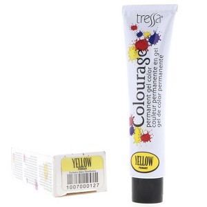 Tressa Colourage Permanent Gel Color - Yellow Concentrate, 2 oz - 1 of 4