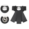Elerevyo Women's Ribbon Faux Rhinestone Elegant Bow Ties - 3 of 4