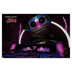Trends International Five Nights at Freddy's: Help Wanted 2 - DJ Music Man Framed Wall Poster Prints - 1 of 4