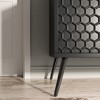 ORRD 63" Modern Sideboard with 5 Legs & 4 Adjustable Shelves, Buffet Cabinet for Dining Room, Entryway or Living Room（Black） - 3 of 4