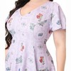 Unique Vintage Women's Plus Flare Dress - 2 of 3