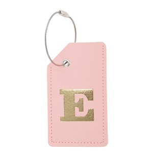 Unique Bargains Luggage Tag Pink 1 Pc - 1 of 4
