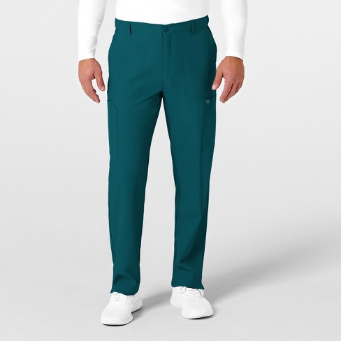 Wink W123 Men's Flat Front Cargo Scrub Pant Tall, Xl Mens Tall : Target