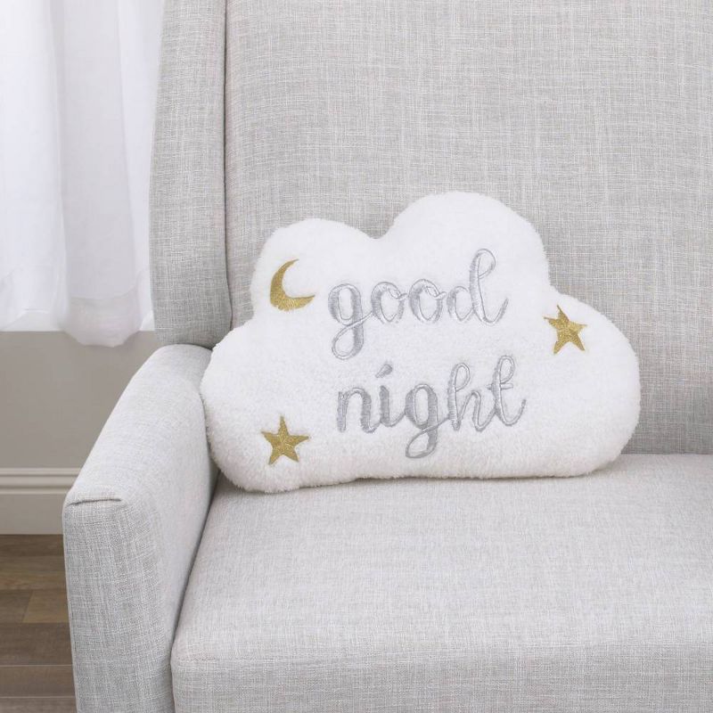 Little Love by NoJo Good Night Cloud Pillow, 4 of 7