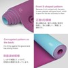Gruper Non Slip Eco Friendly Yoga Mat with Carrying Strap for Women Fitness Exercise Pilates and Home Workouts - 2 of 4
