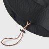 Nylon Bucket Hat - Wild Fable Black