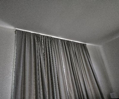 36-66 Wood Knob Curtain Rod Dark Brown - Threshold™