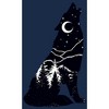 Men's Lost Gods Night Wolf Silhouette T-Shirt - 2 of 4