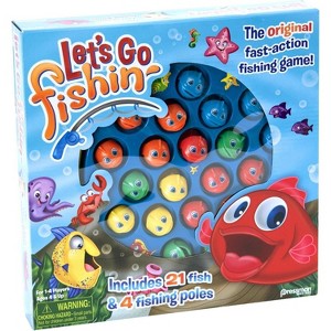 Pressman Lets Go Fishin' The Original Fast-Action Fishing Game 1-4 Players - 1 of 4