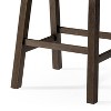 Maven Lane Vincent Backless Wooden Counter Stool 27" - 4 of 4