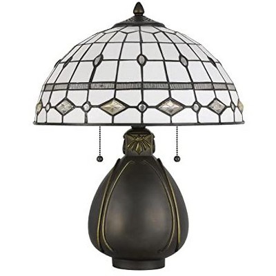 Cal Lighting 60W X 2 Tiffany Table Lamp