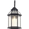 Chloe Lighting Havana Divine Transitional 1 Light Black Outdoor Wall Sconce 16" Height - 2 of 4