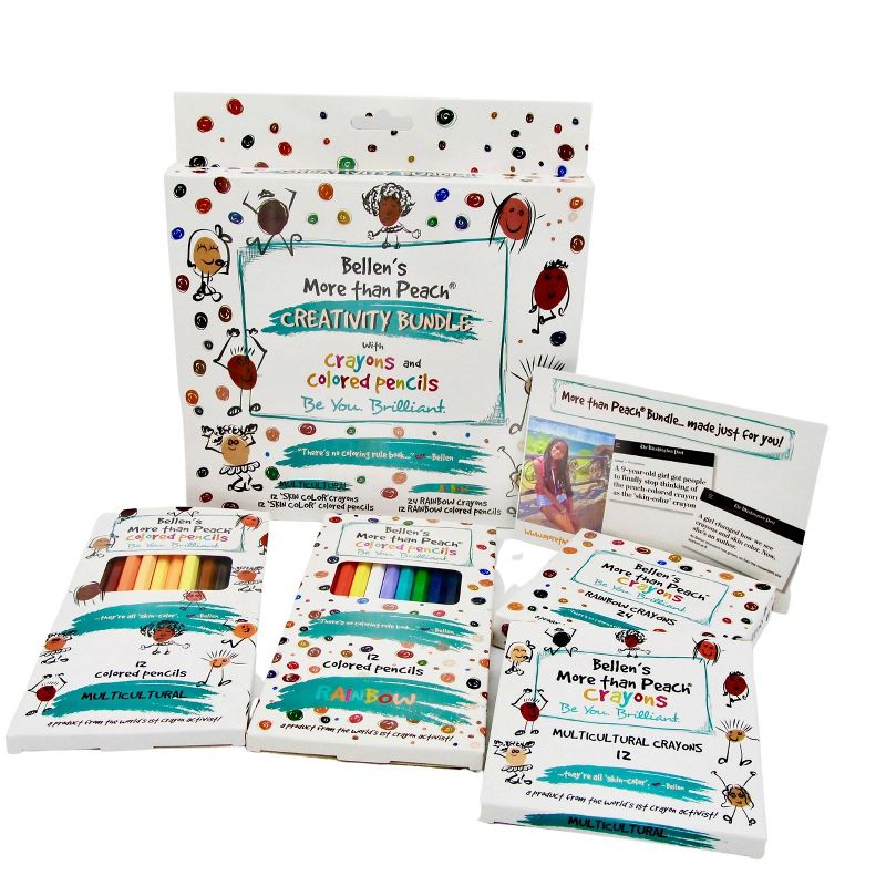 Bellen&#39;s More Than Peach Creativity Bundle with Colored Pencils &#38; Crayons, 4 of 17
