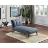 101'' Convertible L-Shape Sectional Sofa Set with Solid Wood Legs and Adjustable Chaise - 3 of 4