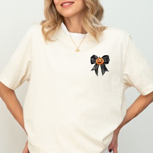 Simply Sage Market Haunted House Coquette Chart Front And Back Short Sleeve Tee - 1 of 4