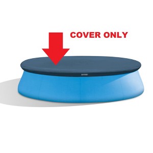 Intex 10ft X 12in Easy Set Swimming Pool Debris Vinyl Cover Tarp - 1 of 4
