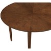 Comfort Pointe Bonito Round Dining Table Walnut Finish: Hardwood Veneer, 4-Seat, Transitional Style - 4 of 4