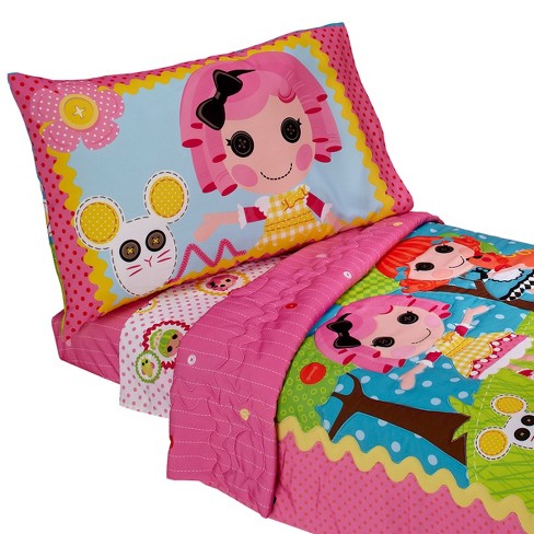 4pc Toddler Bedding Set Sew Cute, Lalaloopsy Twin Bed