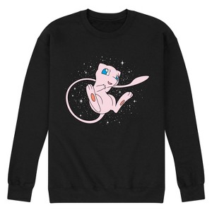 Men's - Pokémon - Starry Mew Graphic Fleece Sweatshirt - 1 of 4
