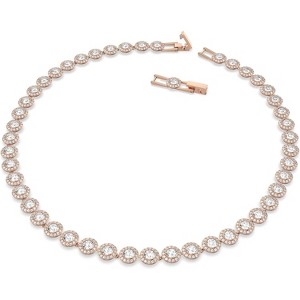 Una Angelic All-Around Crystal Necklace Collection Rose Gold - 1 of 4
