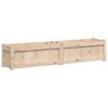 vidaXL Garden Planter 59.1"x12.2"x12.2" Solid Wood Pine - 2 of 4