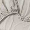 250 Thread Count Organic Percale Sheet Set - Threshold™ - 4 of 4