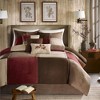 7Pcs Comforter Set, Cozy Bedding Set, Polyester Bed Comforter - 2 of 4