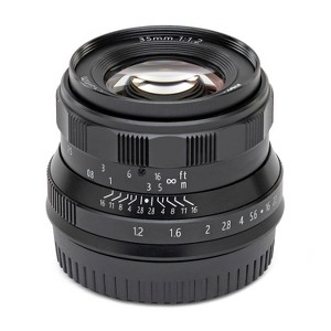 Koah Artisans Series 35mm f/1.2 Manual Focus Lens for Sony E (Black) - 1 of 3