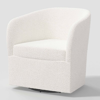 Cheryiie Faux Fur Accent Chair White - Christopher Knight Home