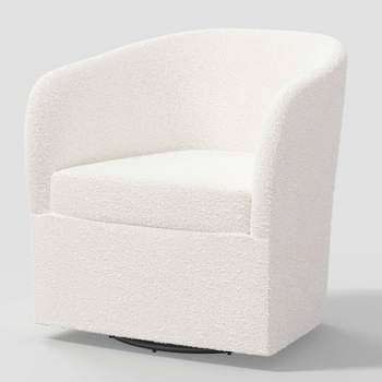 Rhea Swivel Chair in Boucle - Threshold™