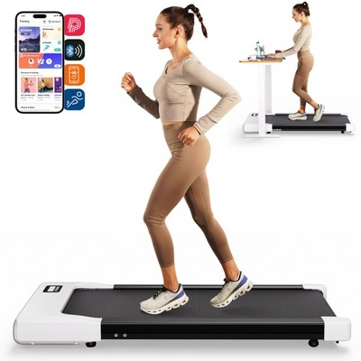 Superun 2.5 Horsepower 80cm Belt Mini Under Desk Treadmill Walking Pad Support APP