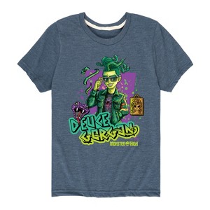 Boys' - Monster High - Deuce Gorgon Short Sleeve Graphic T-Shirt - 1 of 4