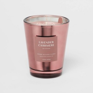 12.6oz Metallic Jar Candle Lavender Cashmere - Threshold™ - 1 of 4