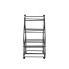 Six Bottle Wine Holder Black Metal by Foreside Home & Garden - 4 of 4