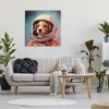 Stupell Industries Astronaut Dog in Space Canvas Wall Art - 2 of 4