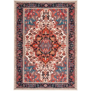 Journey JNY107 Power Loomed Machine Washable Slip Resistant Rugs - Safavieh - 1 of 4