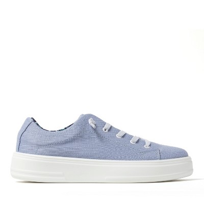 Женские кроссовки Dearfoams Women's Mabel Woven Slip On Sneaker - Eventide Size 8 — фото 2