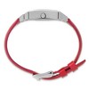 Black Bow Jewelry Charles Hubert Ladies Stainless Red Leather Band 23x32mm Watch - 4 of 4