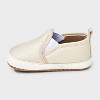 Baby Boys' Woven Slip-On - Cat & Jack™ Light Beige - 2 of 4