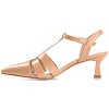 Journee Collection Women's Medium and Wide Width Jazlynn Buckle Kitten Heel Pointed Toe Pumps - 2 of 4