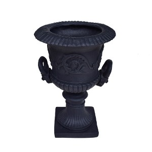 Maggift Outdoor Planters with Special Design, Novely Flower Planter Pot for Garden, Courtyard, Patio, Blue, 18.75"*18.75"*28.25" - 1 of 4
